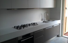 Cucina Legno Corian