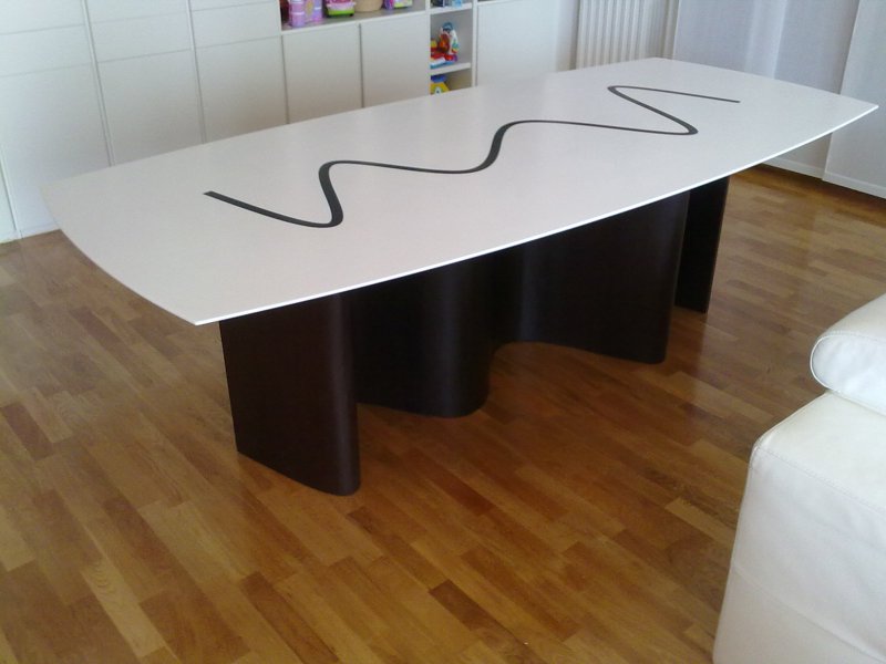 Tavolo Legno Corian