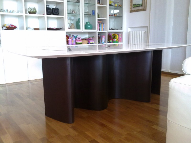 Tavolo Legno Corian