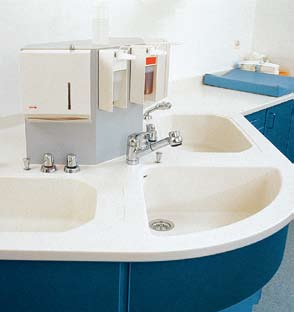 Corian Strutture Sanitarie
